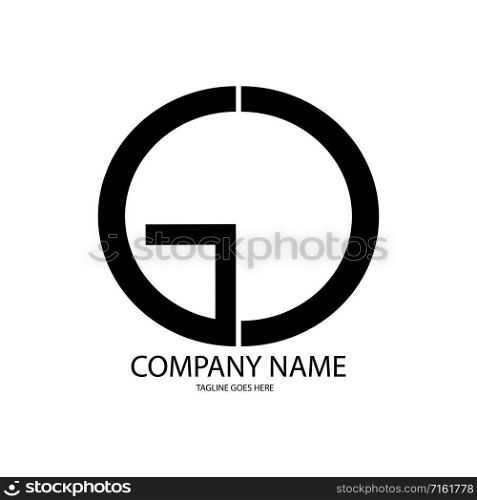 letter gc logo vector