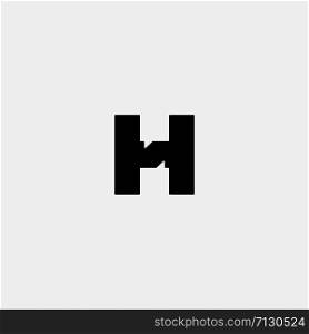 Letter H Chat Logo Template Vector Design Message Icon. Letter H Chat Logo Template Vector Design