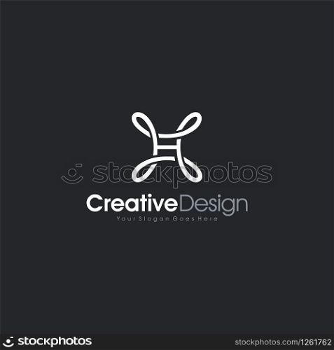 Letter H logo icon design template elements Logo Template Design Vector, Emblem, Design Concept, Creative Symbol design vector element for identity, logotype or icon Creative Design