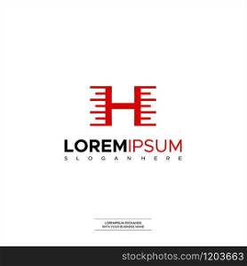 Letter H logo Modern finance abstract Logo Template Design Vector, Emblem, Design Concept, Creative Symbol, Icon Symbols, Icon Vector Illustration