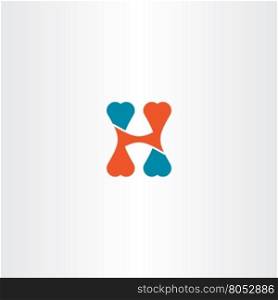letter h logo sign vector icon element