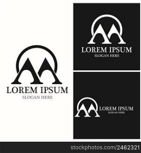 letter icon and symbol template