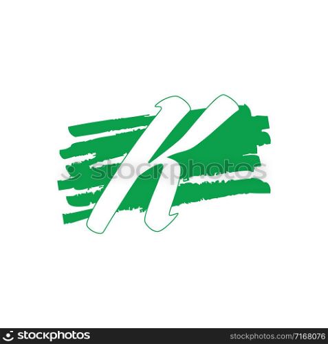 Letter K Creative logo and symbol template design