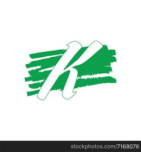 Letter K Creative logo and symbol template design