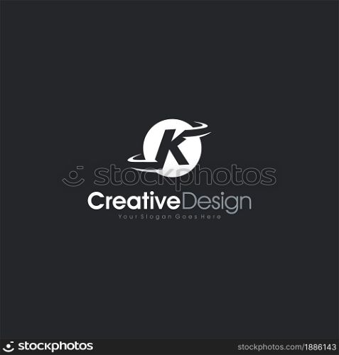 letter K logo design
