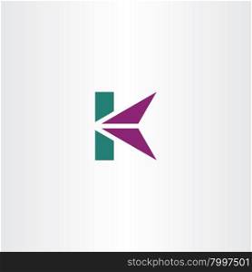 letter k logo icon k vector logotype sign brand