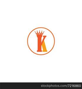 letter K . logo vector design template.