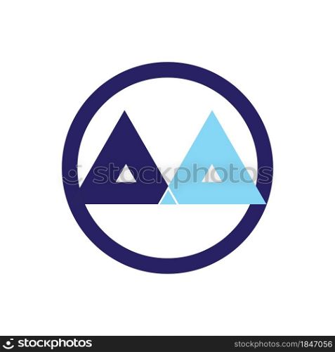 Letter M icon logo vector design