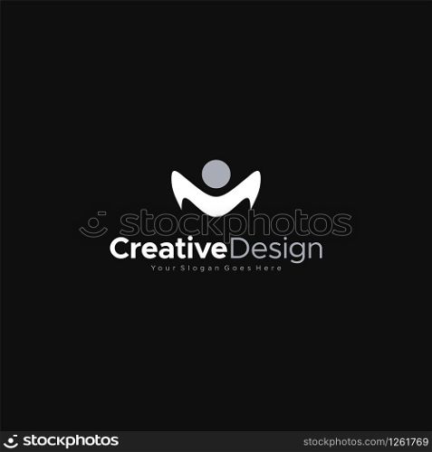 LETTER M LOGO abstract Logo Template Design Vector, Emblem, Design Concept, Creative Symbol design vector element for identity, logotype or icon Creative Design