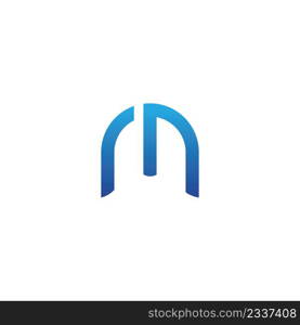 Letter M logo icon design template