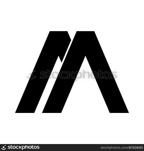 letter M logo vector illustration design