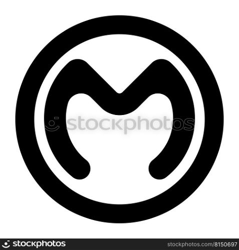 letter M logo vector illustration design