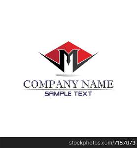 Letter M vector icons such logos
