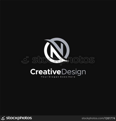 Letter N logo icon design template elements abstract Logo Template Design Vector, Emblem, Design Concept, Creative Symbol design vector element for identity, logotype or icon Creative Design