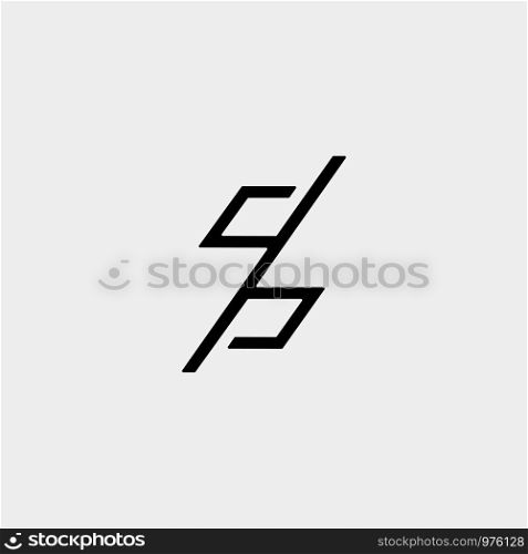 Letter N NN Z ZZ Monogram Logo Design Minimal Icon With Black Color. Letter N NN Z ZZ Monogram Logo Design Minimal Icon
