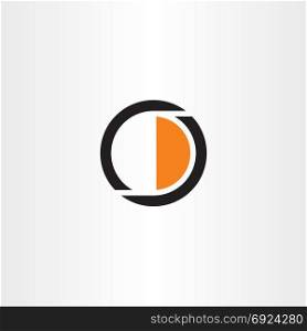 letter o and d od logo icon vector design