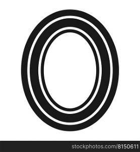 letter O logo icon vector illustration design
