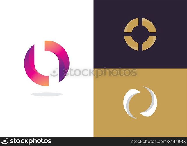 Letter O logo vector template, Creative Circle logo Letter initial logo design