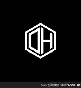 Letter OH logo
