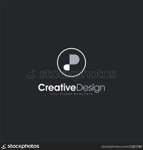 Letter P logo Design Template abstract Logo Template Design Vector, Emblem, Design Concept, Creative Symbol design vector element for identity, logotype or icon Creative Design