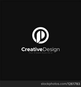 Letter P logo icon design template elements abstract Logo Template Design Vector, Emblem, Design Concept, Creative Symbol design vector element for identity, logotype or icon Creative Design