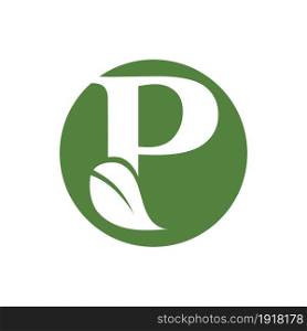 Letter p Logo Template vector icon design