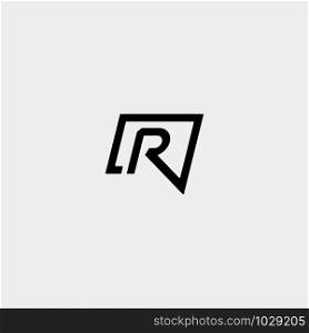Letter R Chat Logo Template Vector Design Message Icon. Letter R Chat Logo Template Vector Design