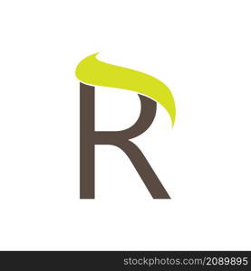 Letter R icon logo vector design