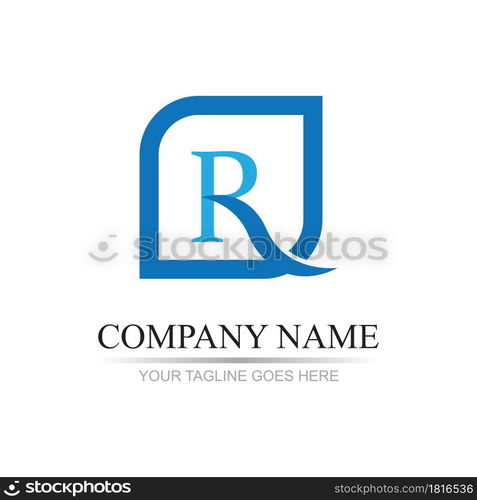 Letter R Logo Template vector icon design