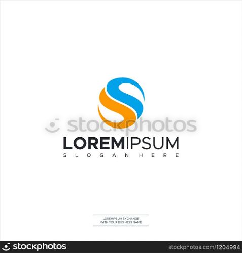 Letter S logo icon design template elements Design logo design