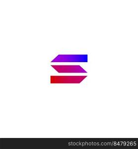 letter S logo icon vector template