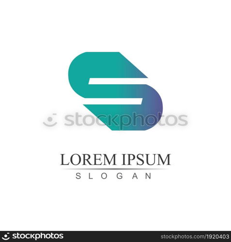 Letter S Logo Template vector icon design