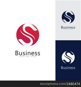 letter S logo vector, Simple Elegant Letter S Logo Design