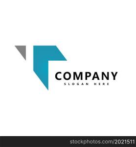 letter T logo and business icon design