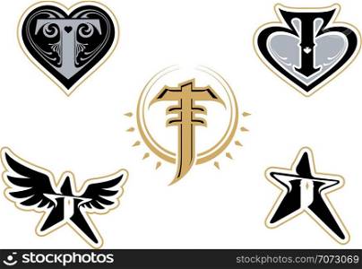 Letter T Logo Template Design Vector, Emblem, Concept Design, Creative Symbol, Icon