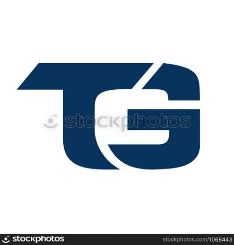 Letter TG logo icon design template elements.