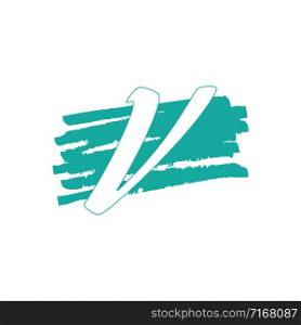 Letter V Creative logo and symbol template design