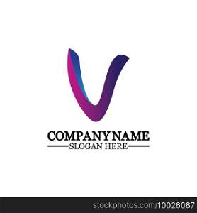 Letter V with Check Mark logo illustration design. Creative Minimal luxury emblem design. Universal elegant icon.Graphic Alphabet Symbol for Corporate Business Identity.