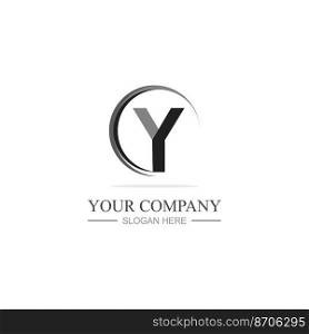 Letter Y Logo Template vector icon design