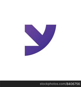 Letter Y logo vector creative template element