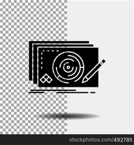 Level, design, new, complete, game Glyph Icon on Transparent Background. Black Icon. Vector EPS10 Abstract Template background