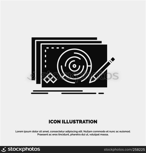 Level, design, new, complete, game Icon. glyph vector gray symbol for UI and UX, website or mobile application