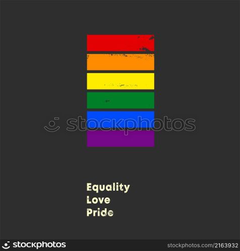 LGBT slogan for flyer, poster, brochure cover, background, wallpaper, typography, or other printing products. Vector illustration.. LGBT slogan for flyer, poster, brochure cover, background, wallpaper, typography, or other printing products. Vector illustration