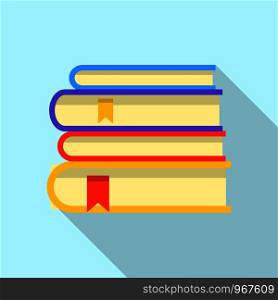 Library icon. Flat illustration of library vector icon for web. Library icon, flat style