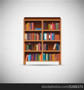 Library wood application icons vector illustration