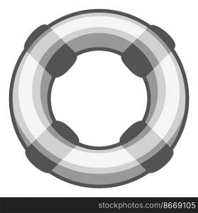 Lifebuoy icon. Nautical safety wheel. Marine lifesaver ring isolated on white background. Lifebuoy icon. Nautical safety wheel. Marine lifesaver ring