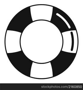 Lifebuoy icon simple vector. Ring buoy. Safety float. Lifebuoy icon simple vector. Ring buoy