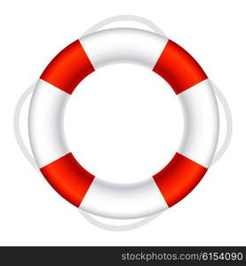 Lifebuoy Sign Symbol Vector Illustration EPS10. Lifebuoy Sign Symbol Vector Illustration