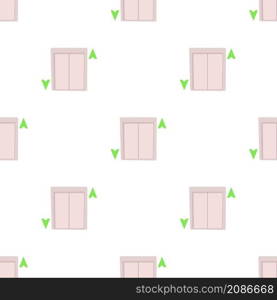 Lift pattern seamless background texture repeat wallpaper geometric vector. Lift pattern seamless vector