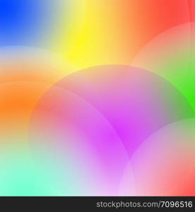 Light abstraction. Blurred multicolor rainbow background. Vector Illustration